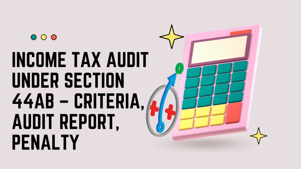 TAX AUDIT (44AB) image