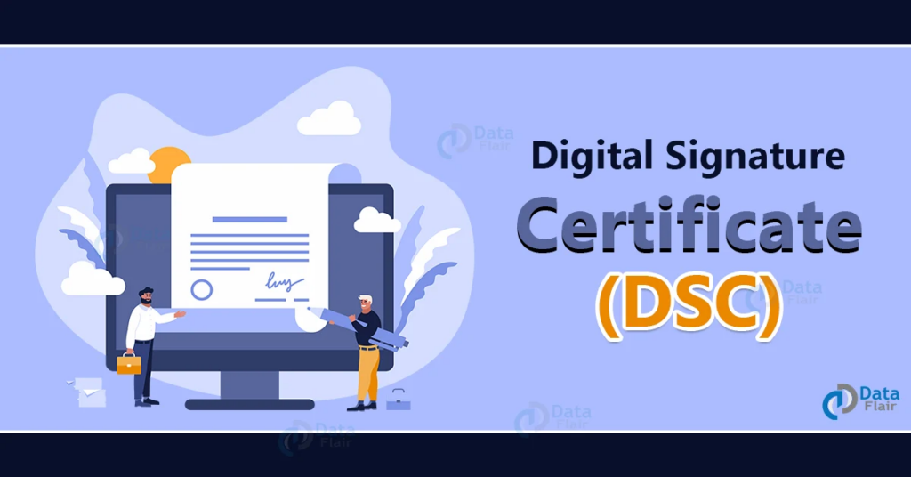 DIGITAL SIGNATURE CERTIFICATE (DSC) image